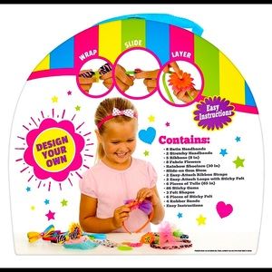 24 HRS SALE ONLY NEW 134 Pieces - Creative Headbands Kit